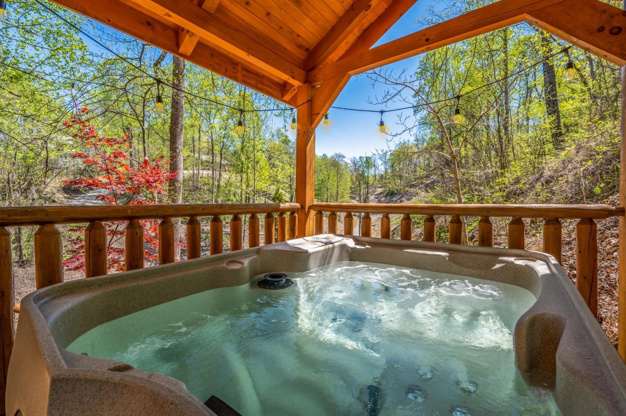 Permanent Vacation-Private Honeymoon Cabin With Hot Tub Villa Сивиървил Екстериор снимка